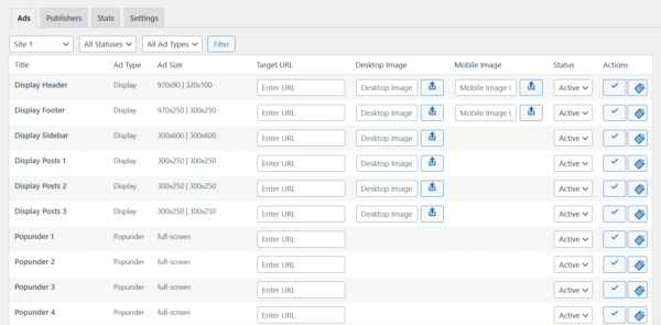 Adsy - Multi-Site Ad Manager with Live Analytics - Image 3